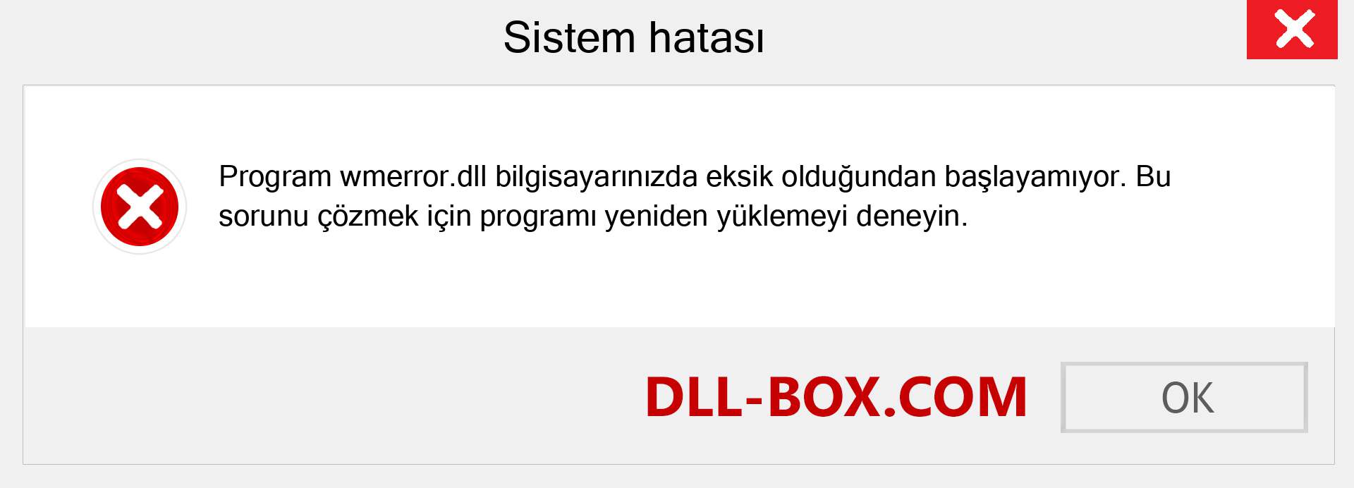 wmerror.dll dosyası eksik mi? Windows 7, 8, 10 için İndirin - Windows'ta wmerror dll Eksik Hatasını Düzeltin, fotoğraflar, resimler